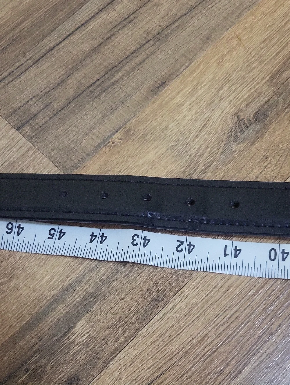 DICKIES Black Leather Black Metal Belt